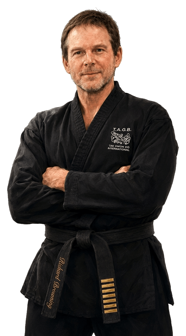 Richard Browning, 7th Dan World Master and Corsham Tae Kwon Do instructor